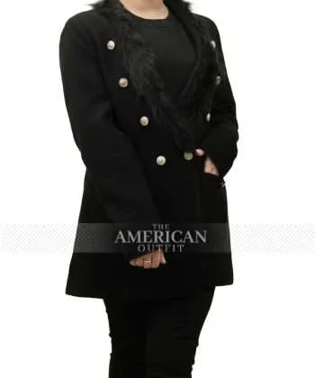 Murder Mystery Jennifer Aniston Wool Coat