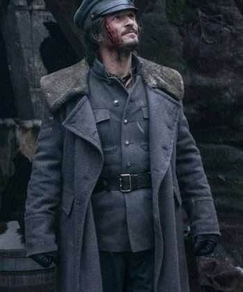 TV Series Carnival Row Rycroft Philostrate Gray Wool Coat