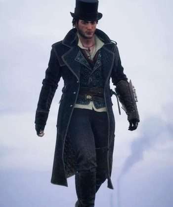 Paul Amos Video Game Assassin’s Creed Syndicate Jacob Frye Brown Leather Trench Coat