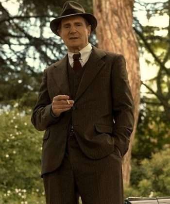 Marlowe 2022 Liam Neeson Brown Suit