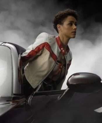 Nathalie Emmanuel Fast X 2023 White Jacket