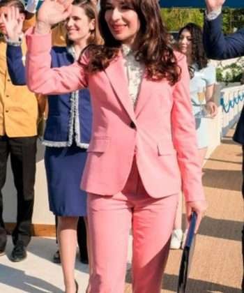 The White Lotus Season 2 Valentina Pink Suit