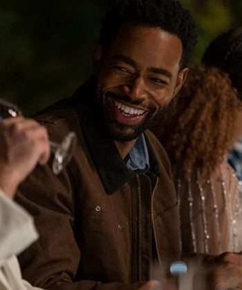 Jay Ellis Somebody I Used to Know Brown Cotton Jacket