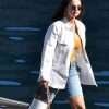 Selena Gomez Cotton White Jacket