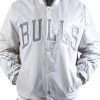Chicago Bulls Silver Bomber Jacket