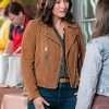 The Way Home Kat Landry Suede Leather Jacket