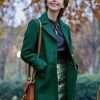 Lily The Wedding Veil Inspiration 2023 Kacey Rohl Green Coat