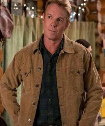Heartland S10 Chris Potter Brown Jacket