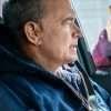 A Man Called Otto Tom Hanks Blue Cotton Hooded Jacket