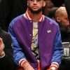 Ben Simmons Basketball Team NBA Brooklyn Nets Purple and Blue Bomber Jacket