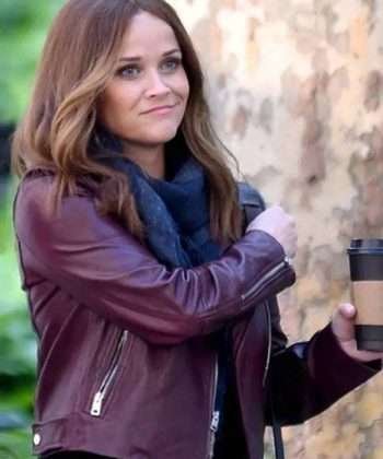 Reese Witherspoon The Morning Show S02 Biker Jacket