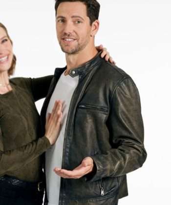 Noah BaileyThe Love Club 2023 Brett Donahue Black Leather Jacket