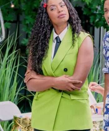 Lauren Bishop The Love Club S01 Chantel Riley Green Vest