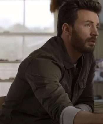 Ghosted Chris Evans Brown Jacket