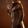 Game Fallout New Vegas 2010 Ranger Duster A7 Brown Trench Coat
