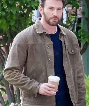 Ghosted Chris Evans Brown Jacket