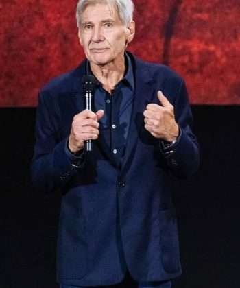 Harrison Ford Movie Event Indiana Jones and the Dial of Destiny Blue Blazer