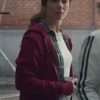 Irene TV Series In Love All Over Again 2023 Georgina Amorós Red Hoodie