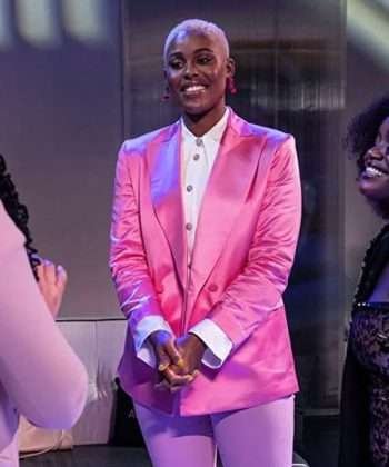 TV Series Harlem 2023 Tye Reynolds Premiere Night Pink Blazer