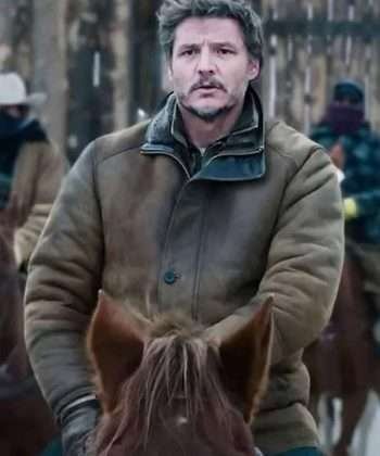 Joel Miller The Last of Us Pedro Pascal Suede Leather Jacket