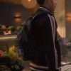 Junior’s Grown Ish Andre Johnson Black ZipUp Bomber Track Suit