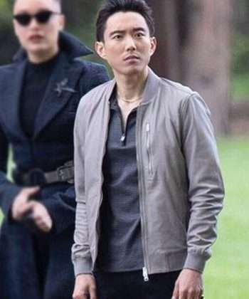 TV Series The Umbrella Academy S03 Ben Hargreeves Gray Bomber Jacket