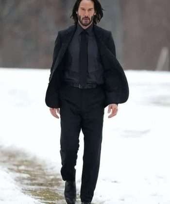 John Wick Chapter 4 Keanu Reeves Black Suit