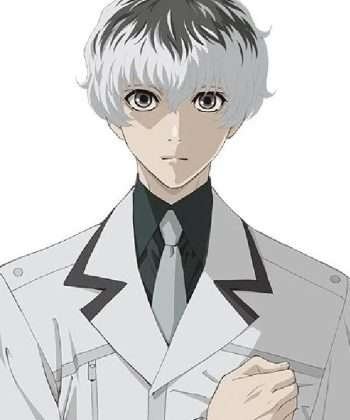 Anime Series Tokyo Ghoul Ken Kaneki White Leather Trench Coat