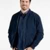 Josh Nolan The Love Club 2023 Marcus Rosner Blue Bomber Jacket