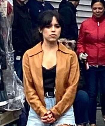 Jenna Ortega Finestkind 2023 Leather Jacket