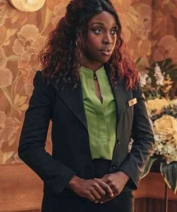 TV Series Rain Dogs S01 Ronke Adekoluejo Black Blazer