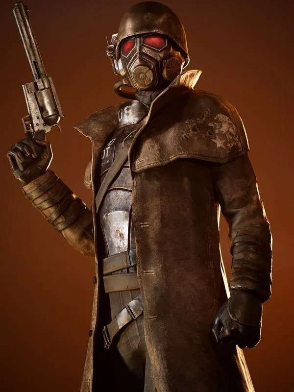 Ranger Duster A7 Fallout New Vegas 2010 Leather Trench Coat