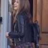Ghosted Ana de Armas Black Leather Jacket