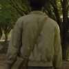 Stephen Empire of Light Micheal Ward Beige Cotton Bomber Jacket