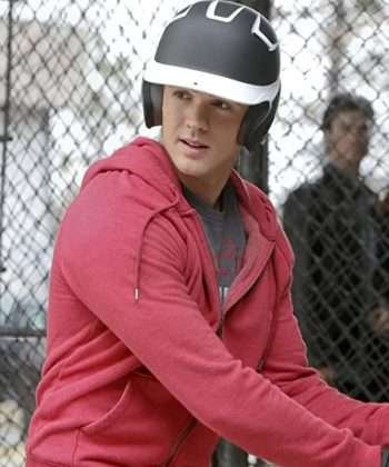 Steven R. McQueen The Vampire Diaries Red Hooded Jacket