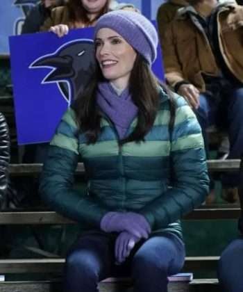 Superman and Lois 2022 Lois Lane Green Puffer Jacket