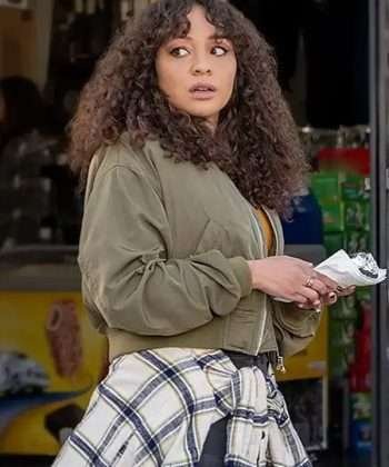 Ashley Jones Blindspotting Green Bomber Jacket