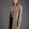 Robin Ellacott C.B. Strike Beige Wool Coat