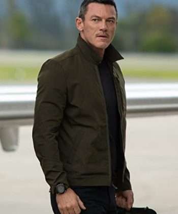 Luke Evans Echo 3 Green Cotton Jacket