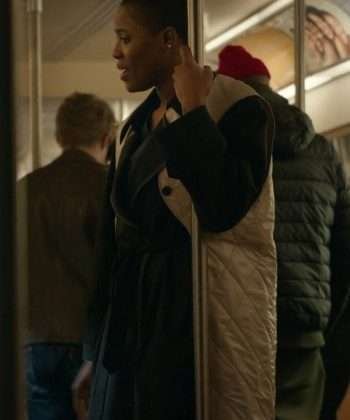 Harlem Jerrie Johnson Black Trench Coat