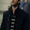 Shadow and Bone Ben Barnes Black Trench Coat
