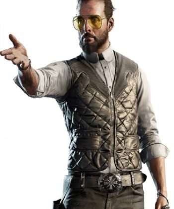 Video Game Far Cry 5 Joseph The Father Seed Leather Vest