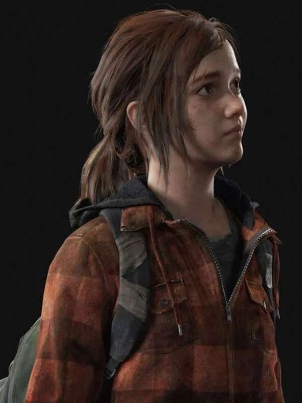 Video Game The Last of Us Part II 2020 Ellie Checkered Hooded Jacket