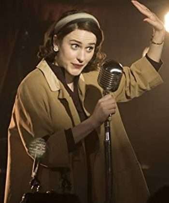 TV Series The Marvelous Mrs. Maisel Miriam ‘Midge’ Maisel Brown Cotton Coat