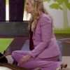 Gemma Johnson The Neighborhood S01 Beth Behrs Pink Blazer Coat