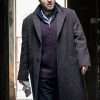 Tom Burke C.B. Strike Cormoran Strike Brown Coat