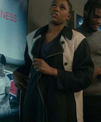TV Series Harlem Jerrie Johnson Black Trench Coat