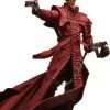 Anime Series Trigun Stampede Vash the Stampede Red Leather Trench Coat