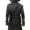 Video Game Fallout 76 Hunter’s Black Leather Trench Coat