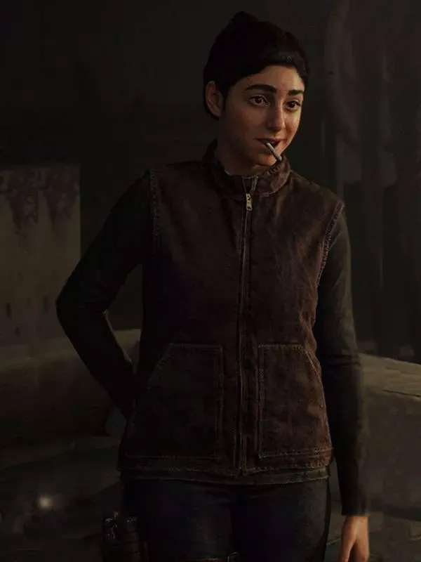 The Last of Us Part II Dina Suede Leather Vest